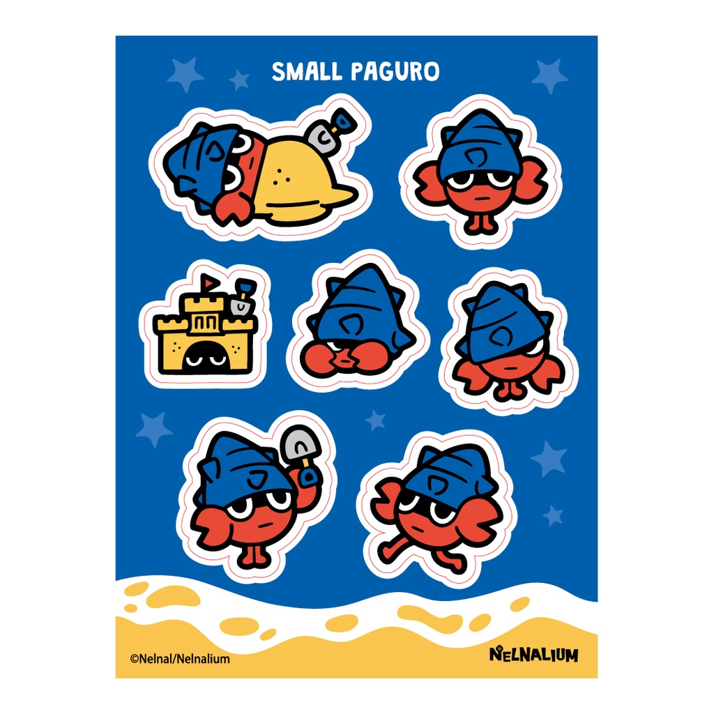 SMALL STICKER-Paguro