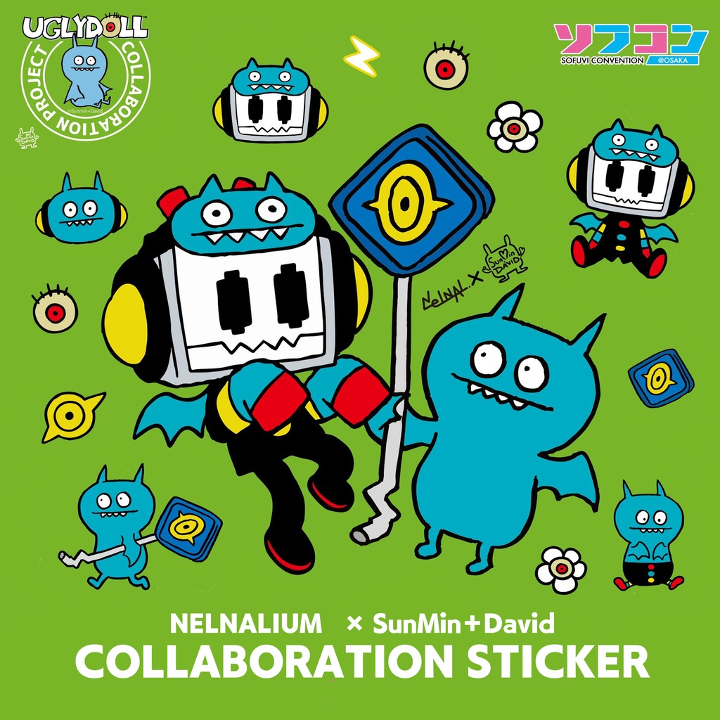 SunMin＋David COLLABORATION STICKER