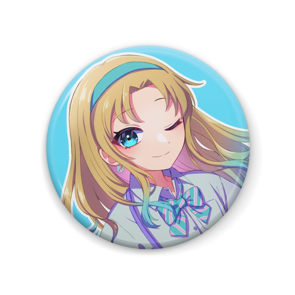 ギャルちゃん 缶バッジ