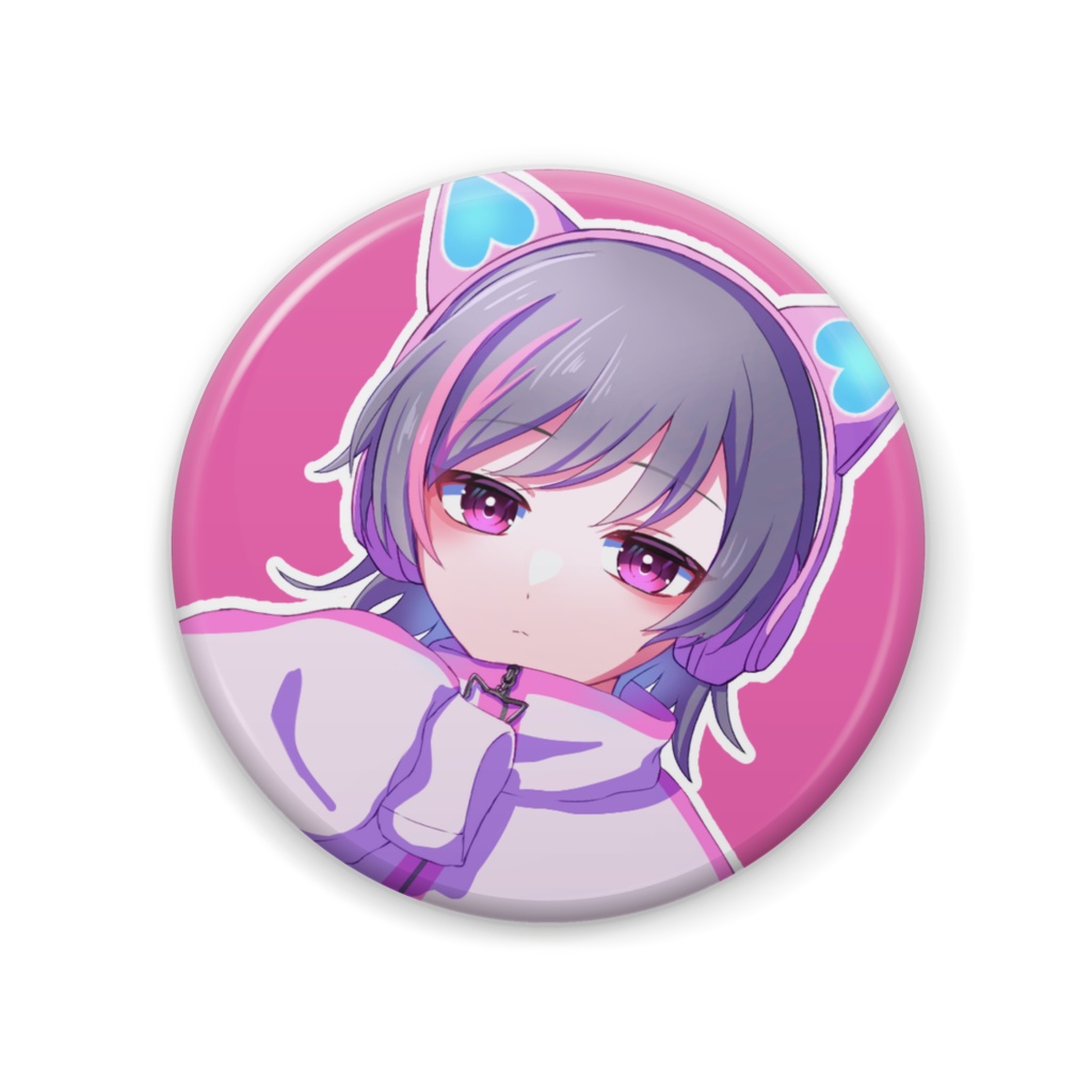 ねこちゃん 缶バッジ