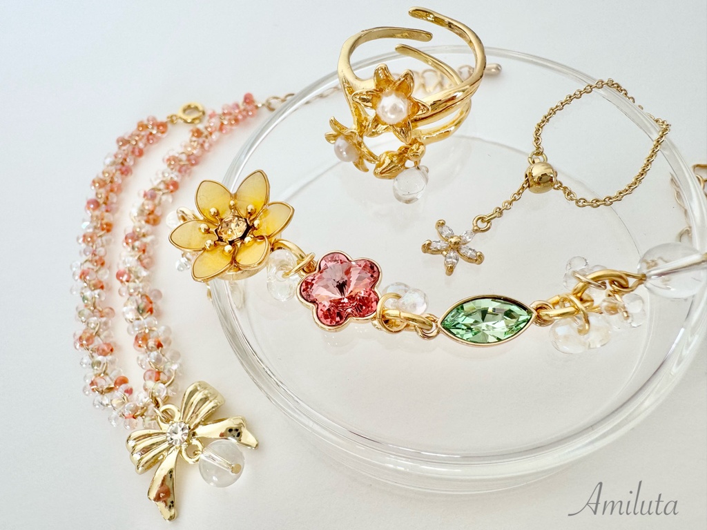 エアリスイメージ ブレスレット&リング