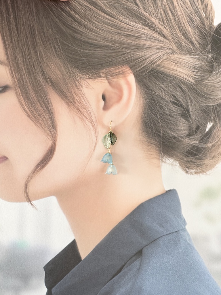 青鈴蘭の耳飾り