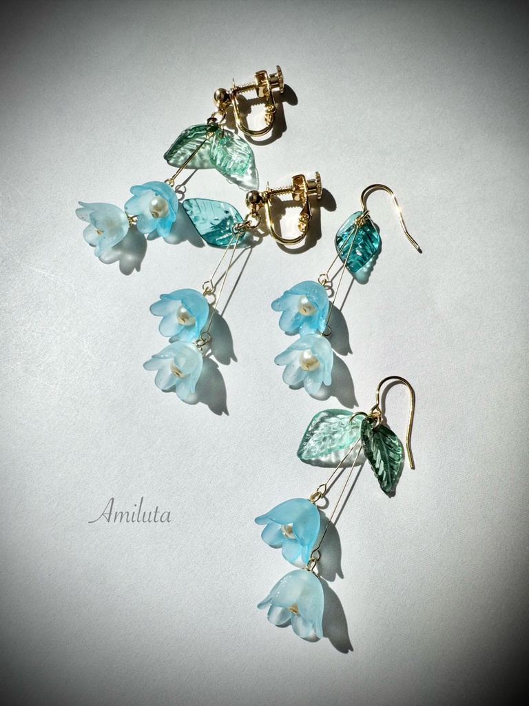 青鈴蘭の耳飾り