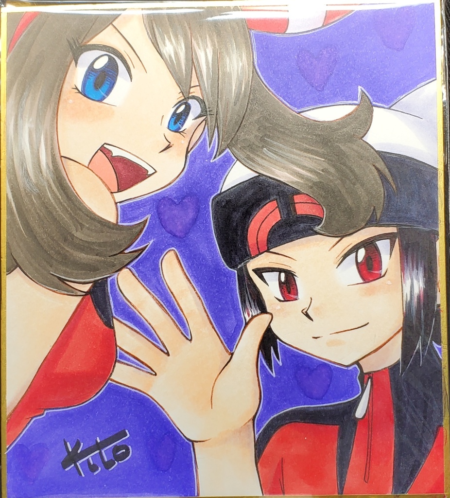 原画ミニ色紙【'22/5/28みらちず】