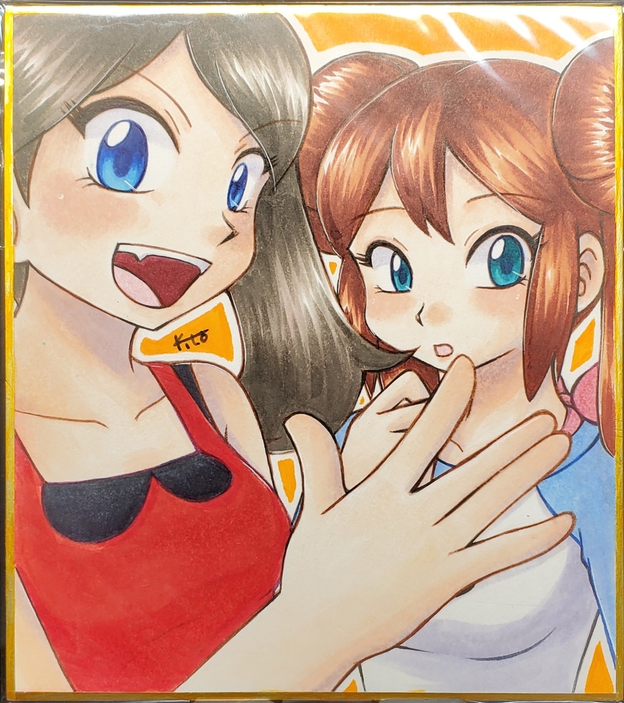 原画ミニ色紙【'22/5/28みらちず】