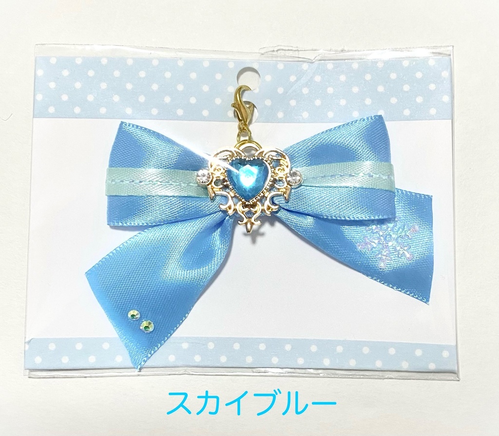 推しカラーリボンチャーム