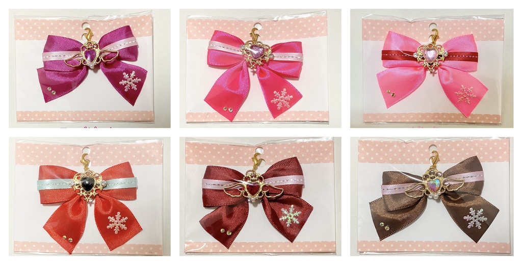 推しカラーリボンチャーム