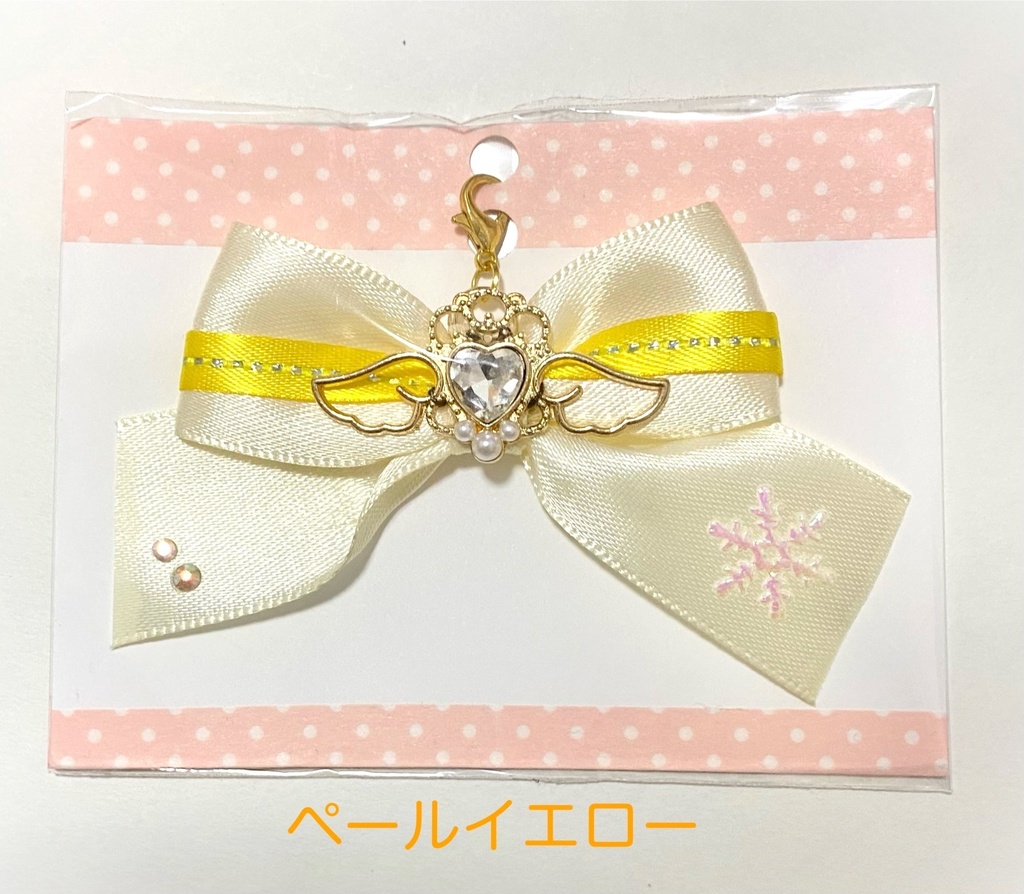 推しカラーリボンチャーム