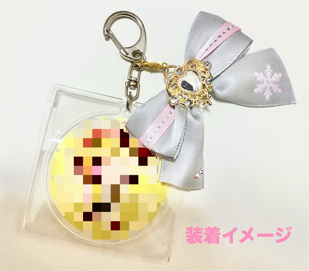 推しカラーリボンチャーム