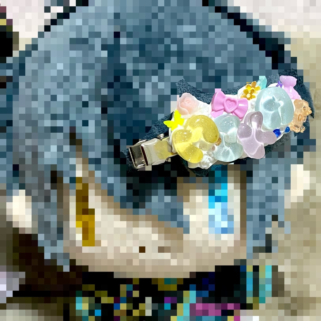 ホイップデコヘアピン〈ロゴ〉