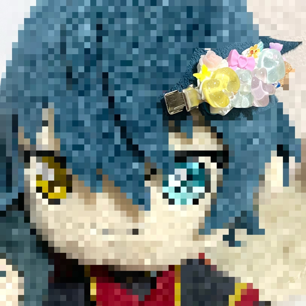 ホイップデコヘアピン〈ロゴ〉