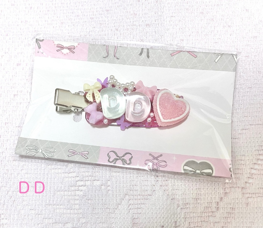 ホイップデコヘアピン〈ロゴ〉