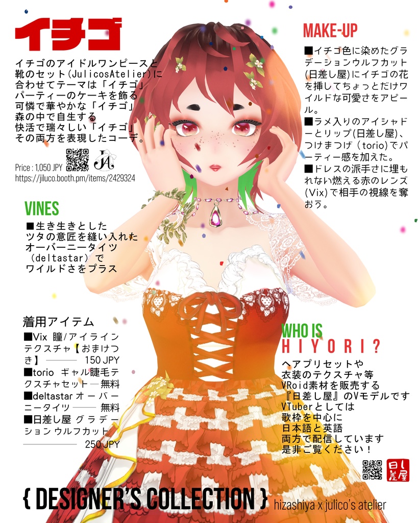 【無料】Vキャラファッション誌 「Galatea」 2021 初夏号