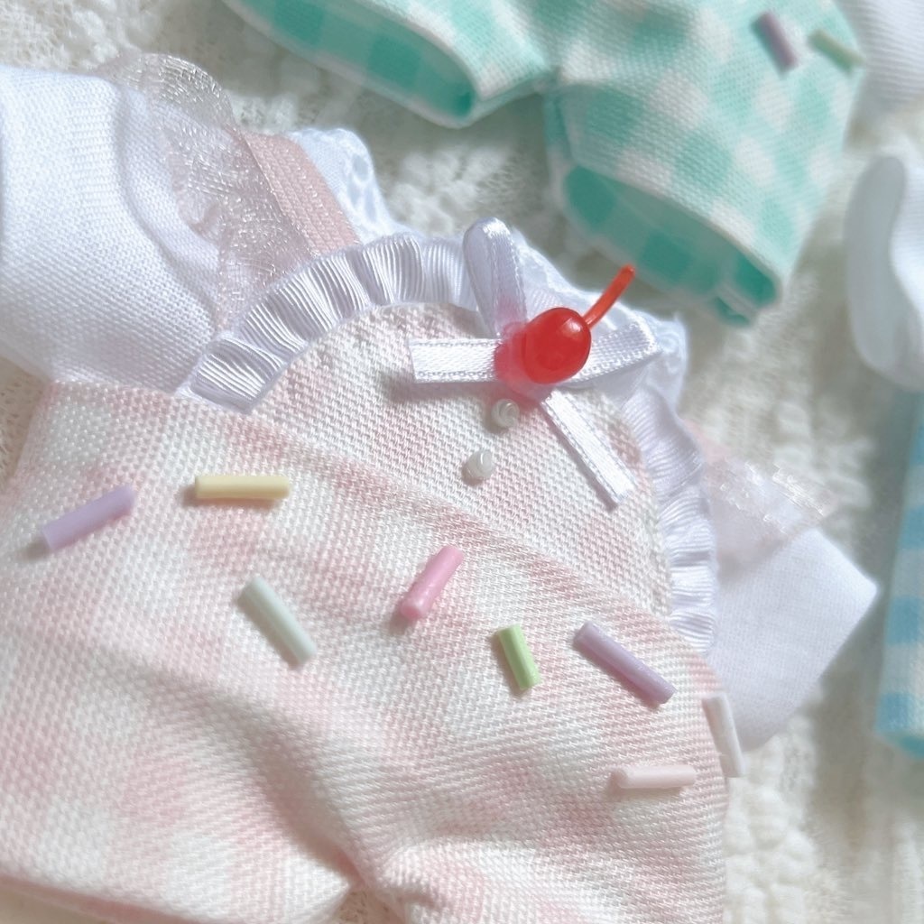 クリームソーダのサロペット