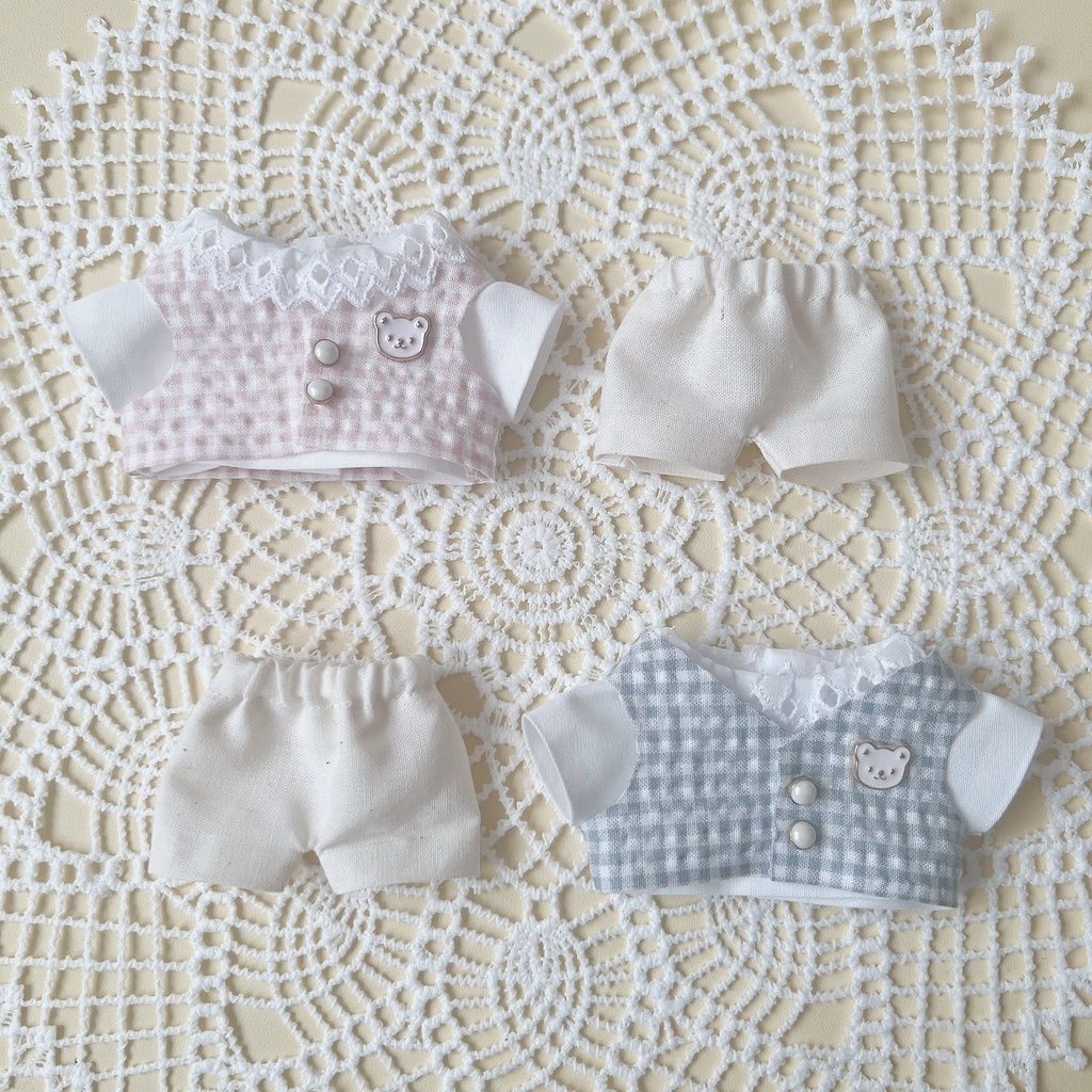 くまちゃんワンポイントのサマーコーデ