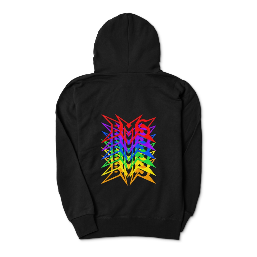 BMSレインボーロゴパーカー