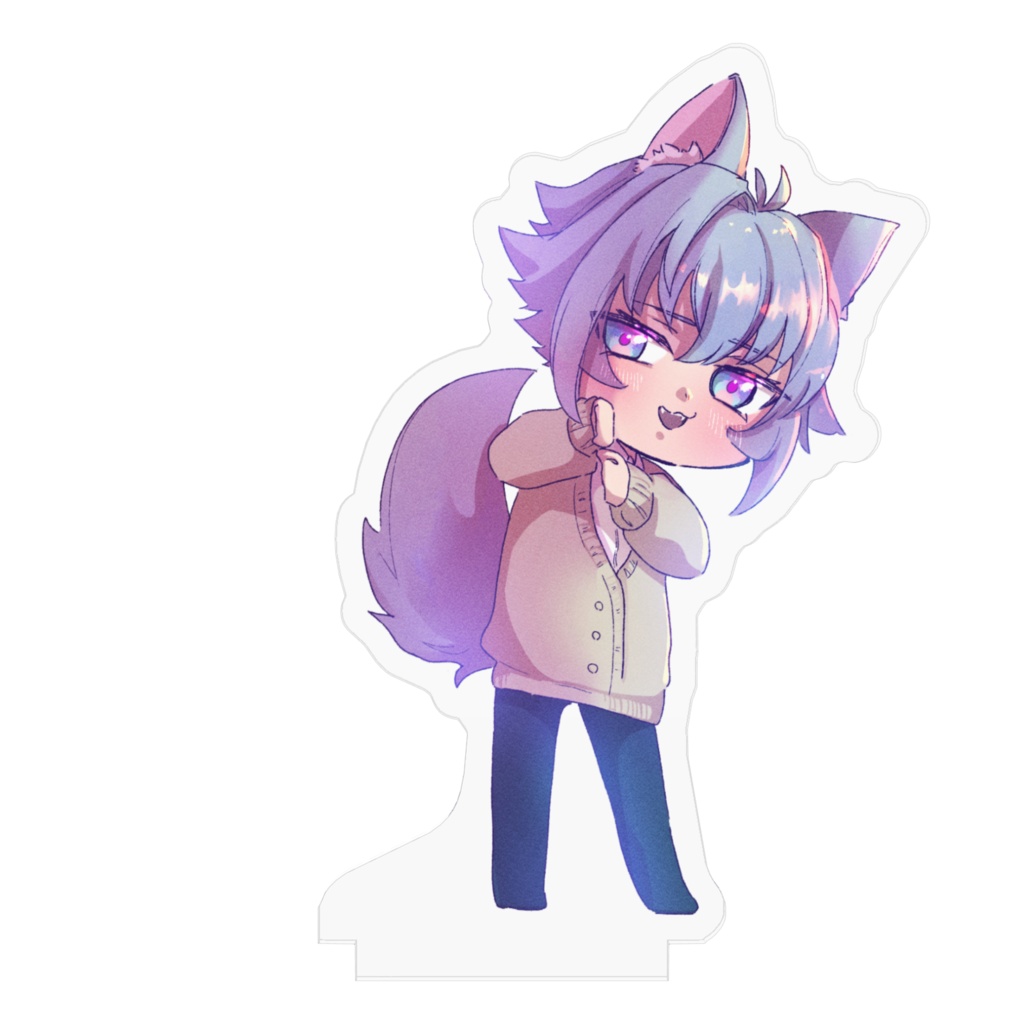 のぞき見だよ!?渚のアクリルフィギュア