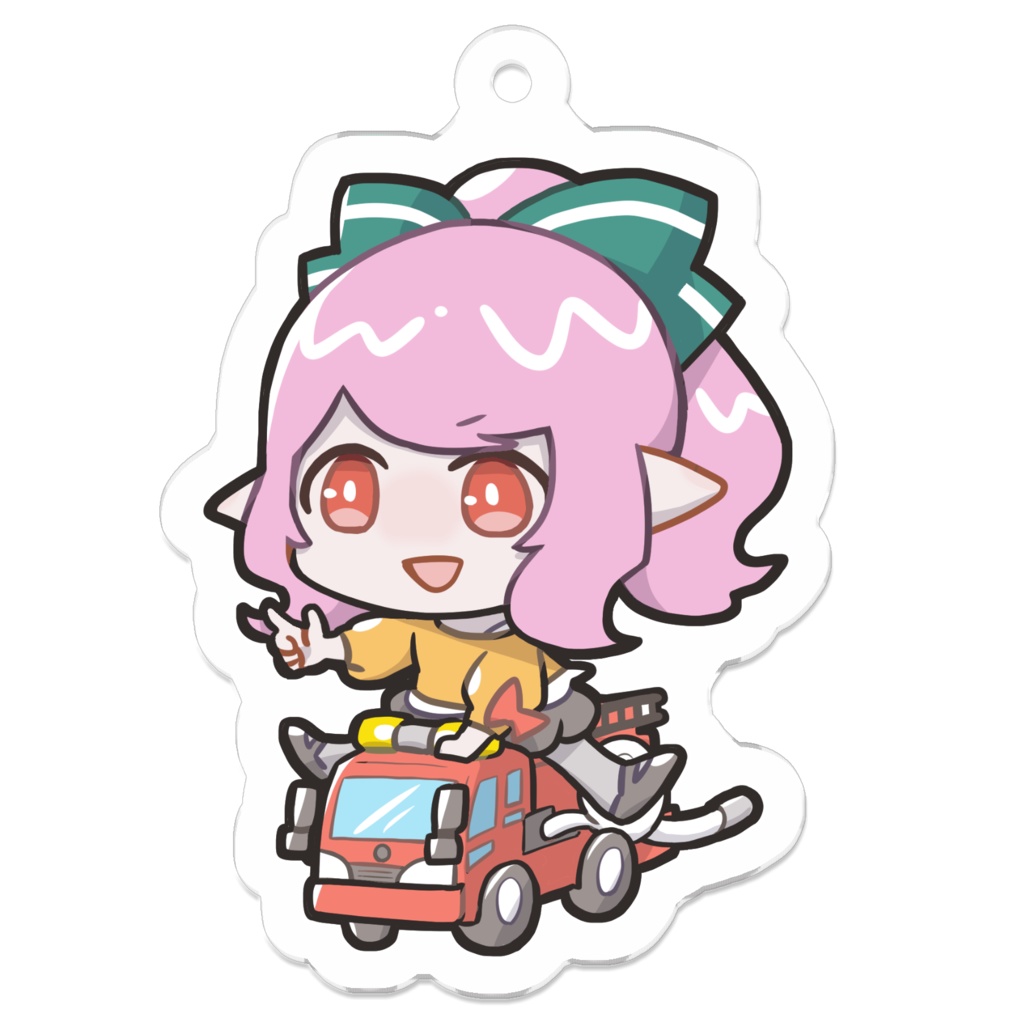 燃やすなのすみかちゃんキーホルダー
