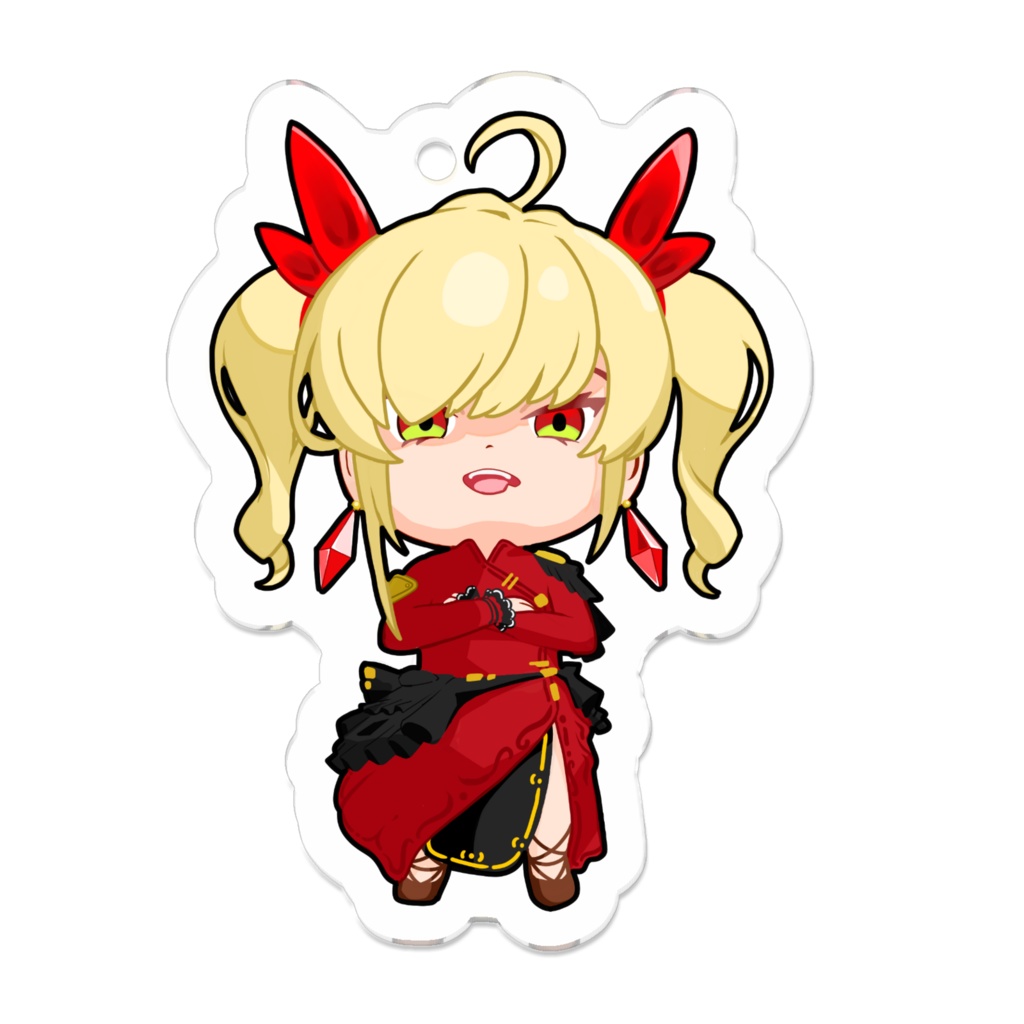 【バッカスドーラ】アクリルキーホルダー【スカーレット】