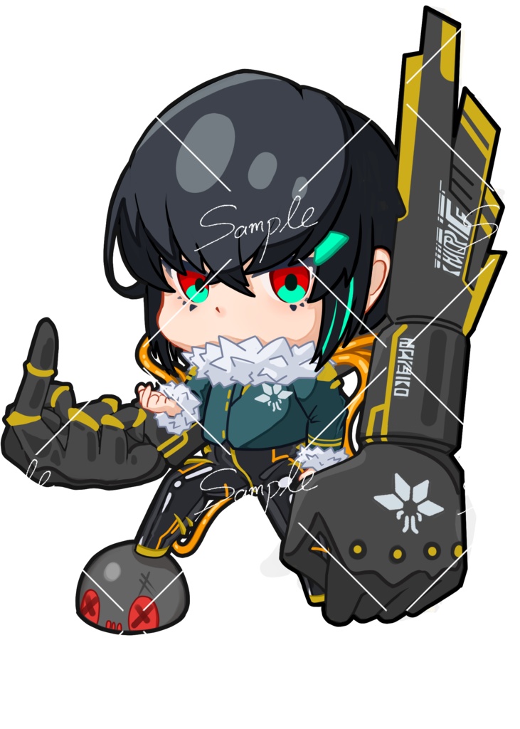 【ガウラエーデ】アクリルキーホルダー【ニア】