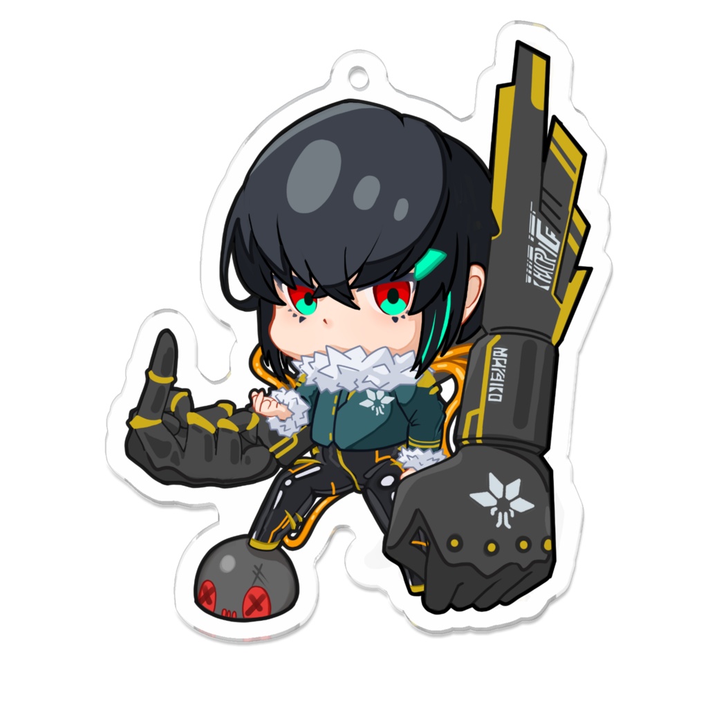 【ガウラエーデ】アクリルキーホルダー【ニア】