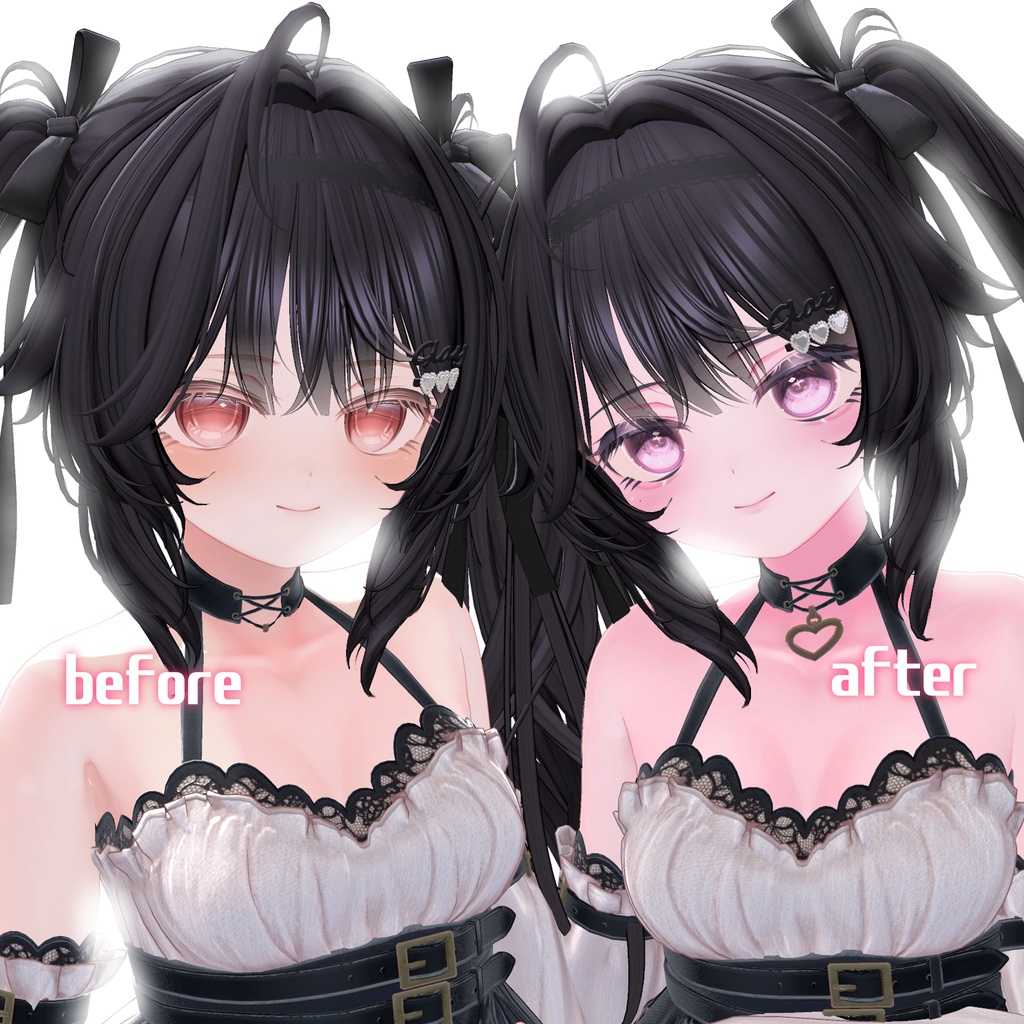 【SALE!】black cat make up & body texture