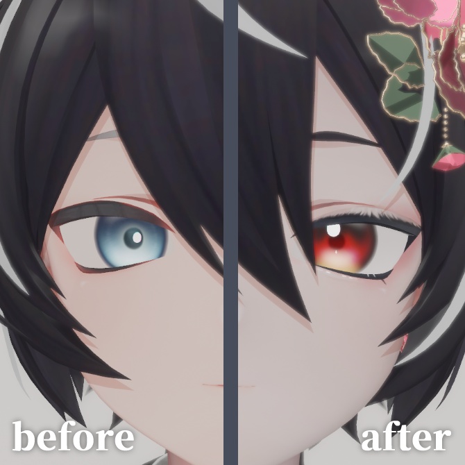 【くうた(kuuta)専用 】「Natural throbbing」Makeup & Eyes texture