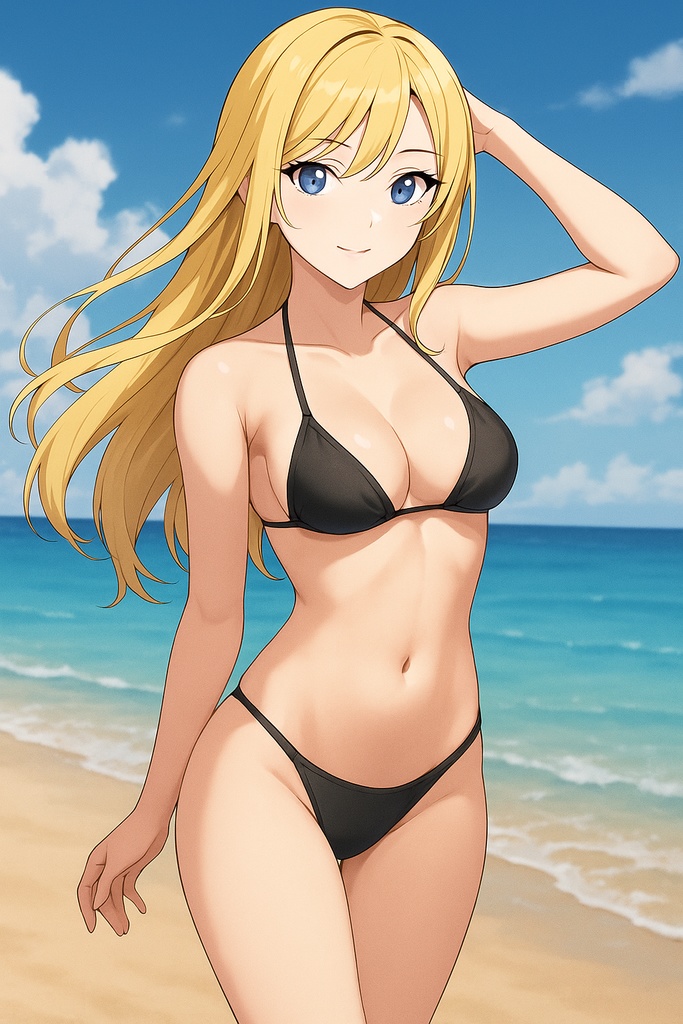 AIアニメ美女|水着コレクション20枚|AI Anime Bikini Girls Pack