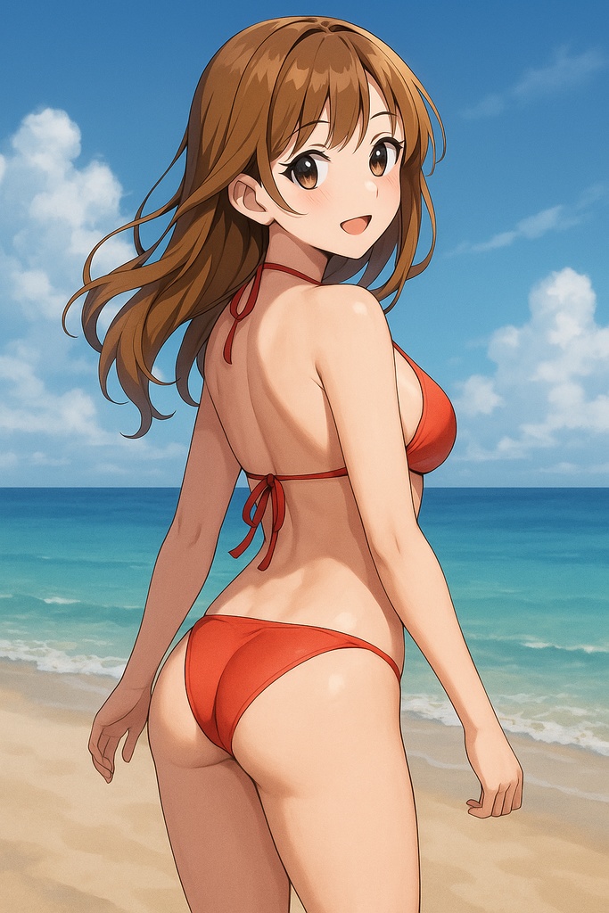 AIアニメ美女|水着コレクション20枚|AI Anime Bikini Girls Pack