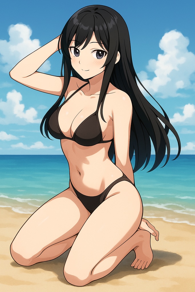 AIアニメ美女|水着コレクション20枚|AI Anime Bikini Girls Pack