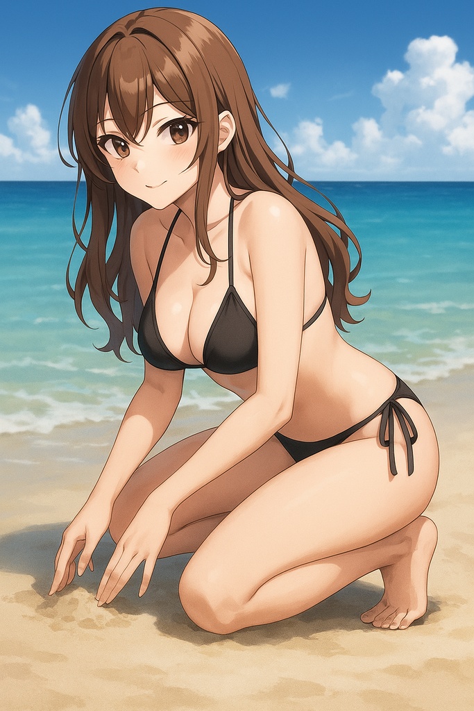 AIアニメ美女｜水着コレクション20枚｜AI Anime Bikini Girls Pack