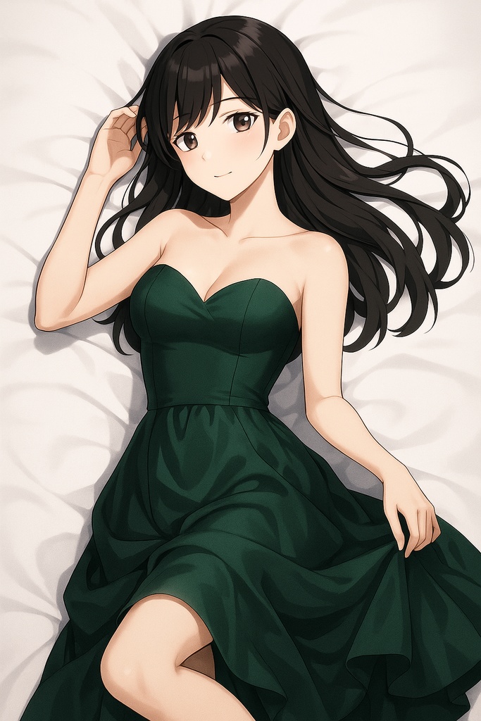 AIアニメ美女|パーティドレスコレクション20枚|AI Anime Party Dress Girls Pack