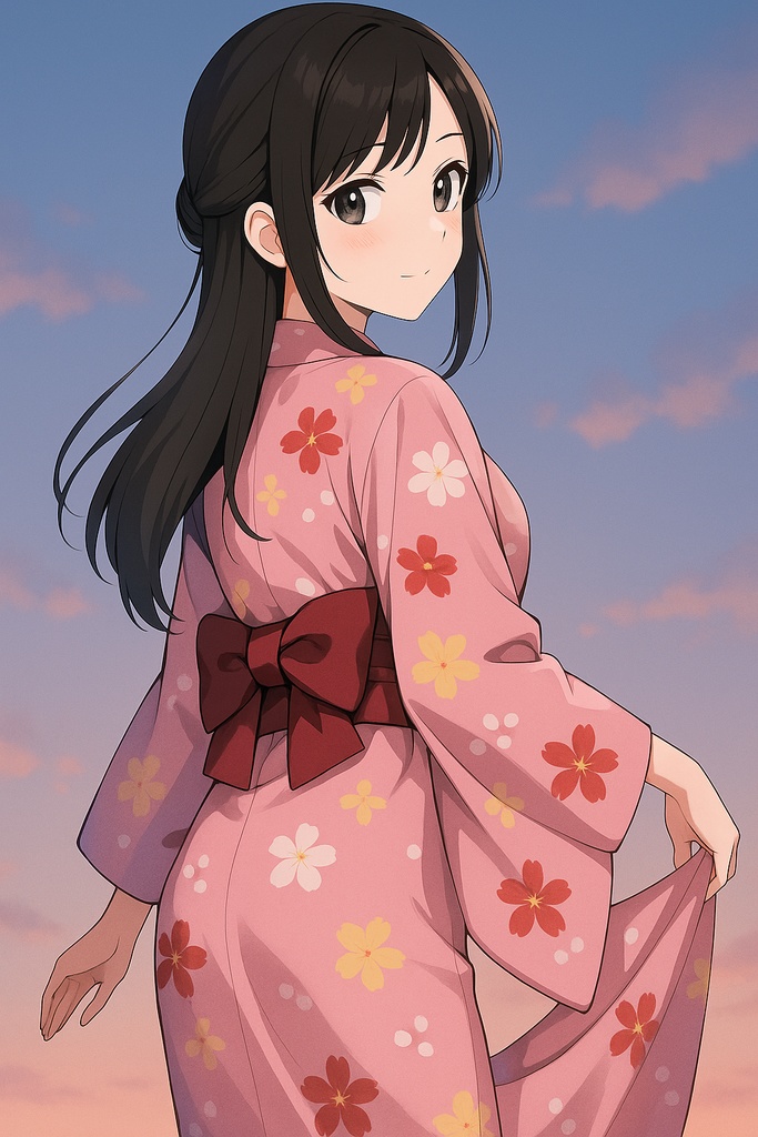 AIアニメ美女|浴衣コレクション20枚|AI Anime Yukata Girls Pack