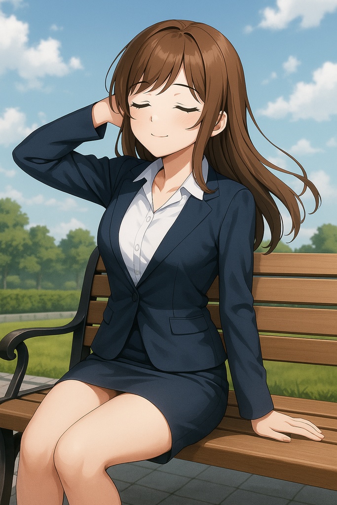 AI Anime Suit Girls Pack|スーツ美女コレクション20枚