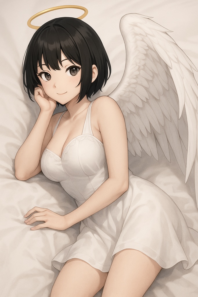 AI Anime Angel Girls Pack|AIアニメ美女 天使コレクション20枚