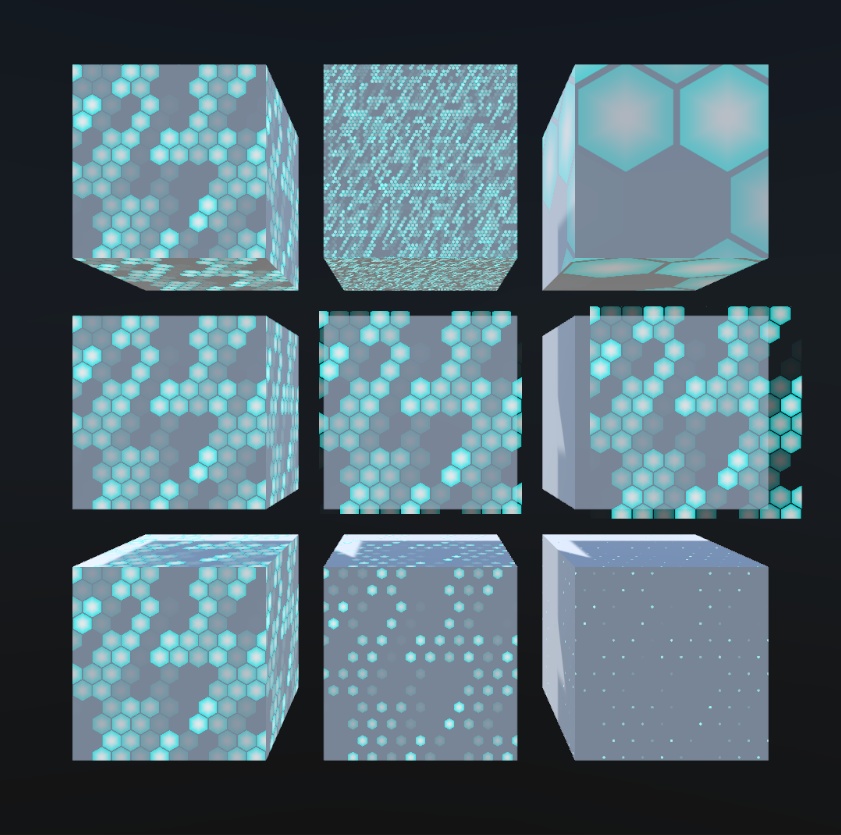 【Shader】VRChat向け六角形タイルシェーダー