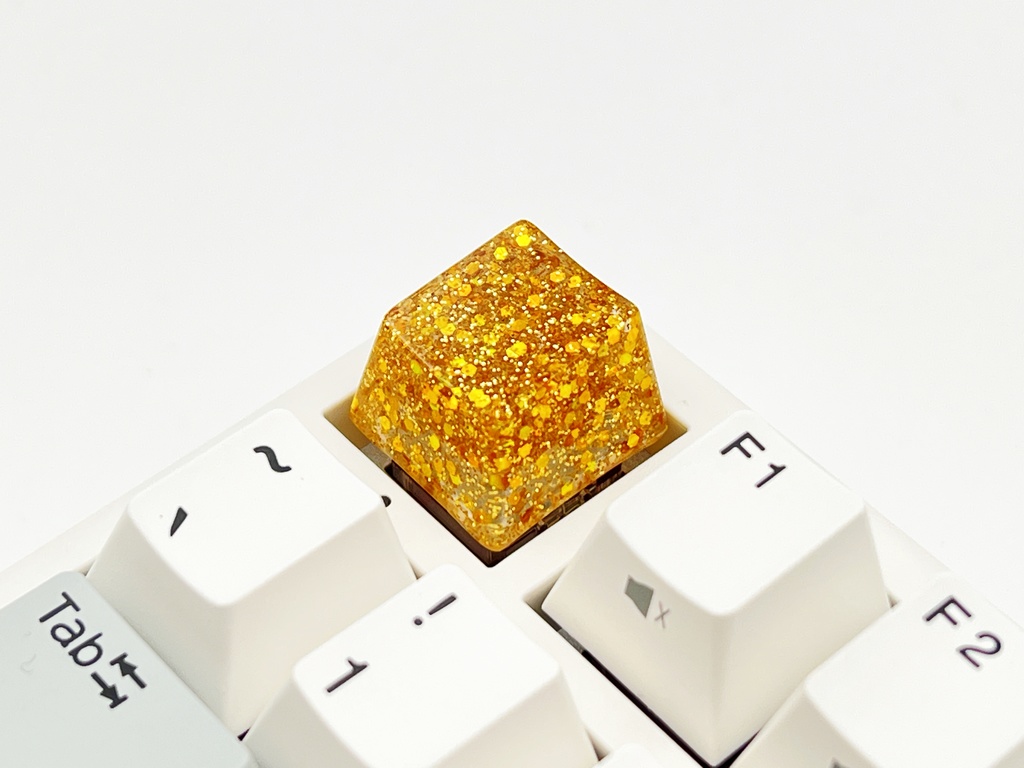 【キーキャップ】ゴールドラッシュ