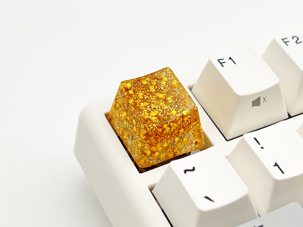【キーキャップ】ゴールドラッシュ