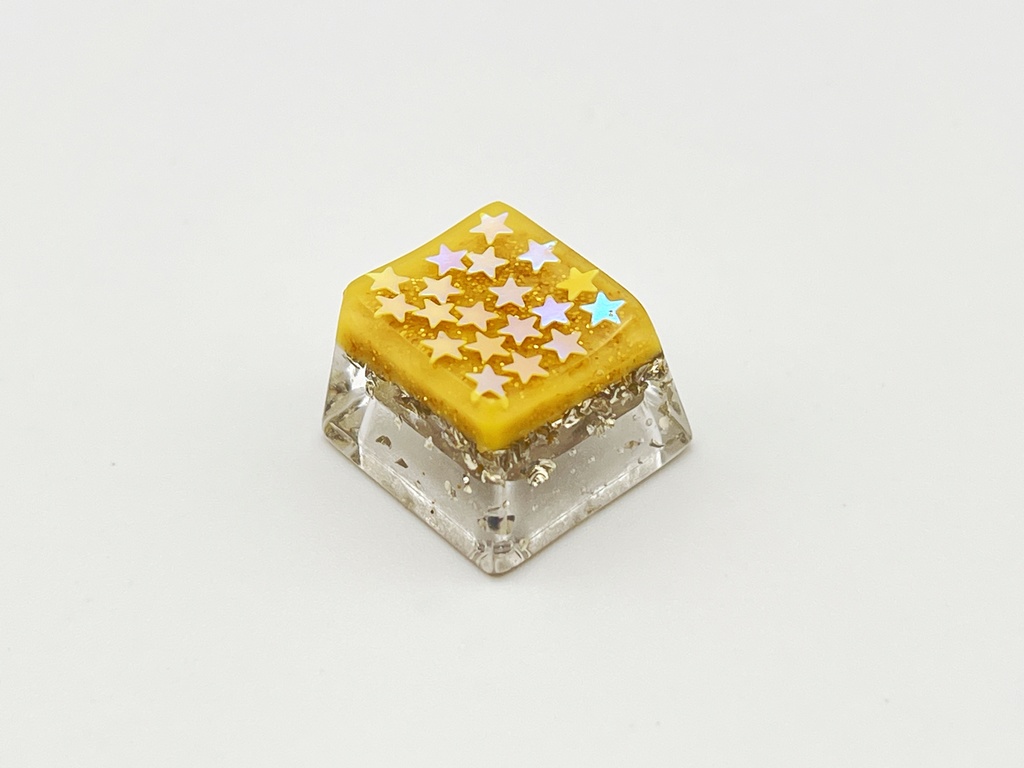 【キーキャップ】イエロースター