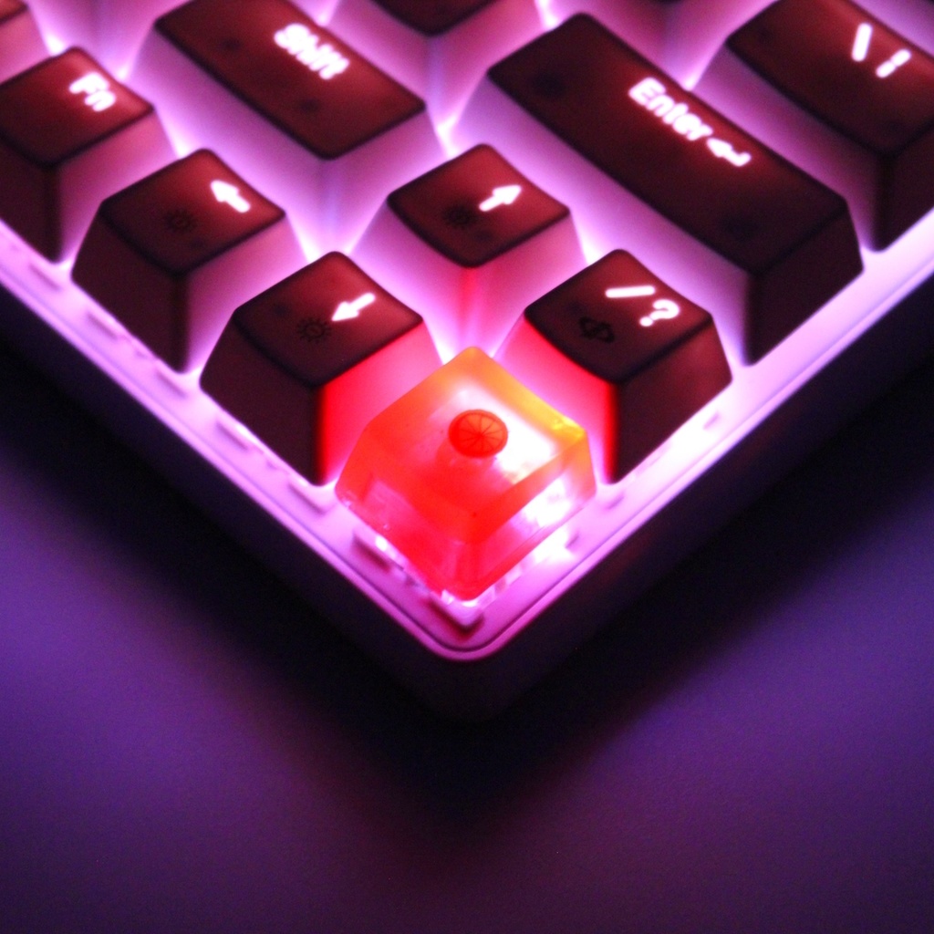 【キーキャップ】オレンジゼリー