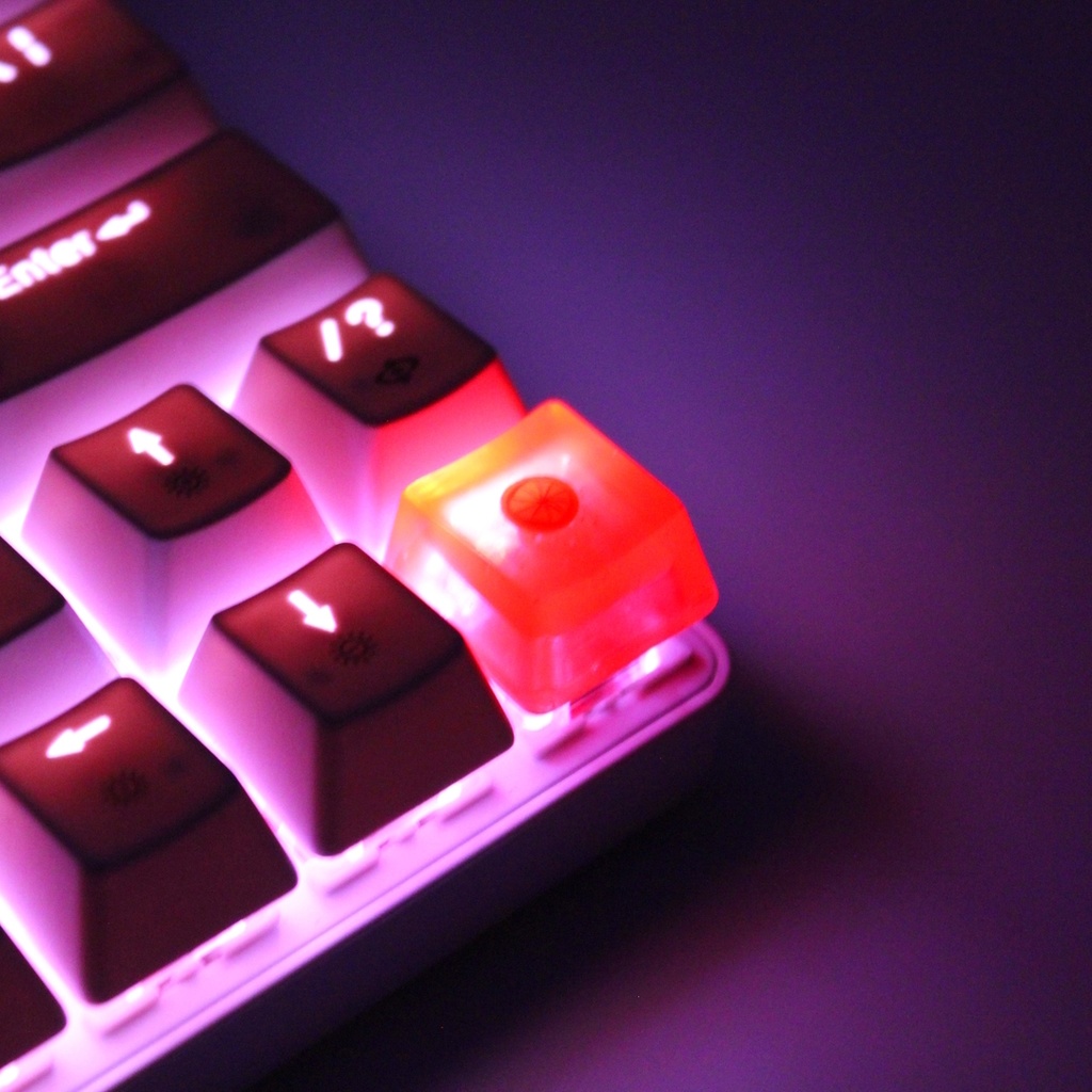 【キーキャップ】オレンジゼリー