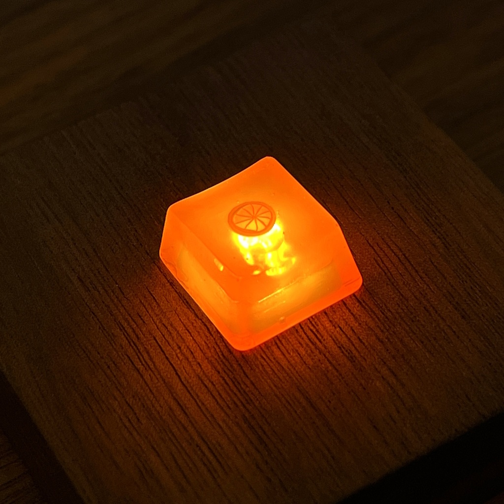 【キーキャップ】オレンジゼリー