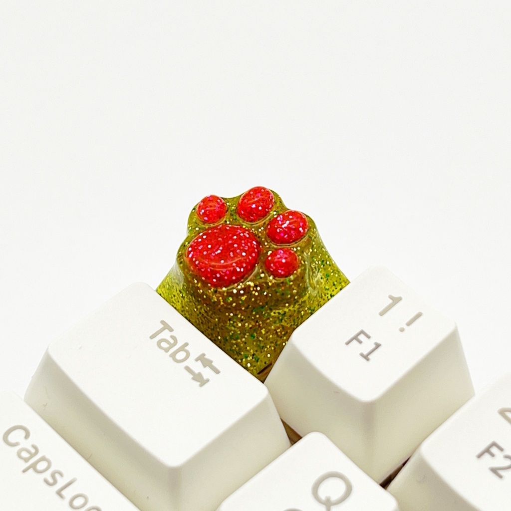 【キーキャップ】ニャオニャオハンド - キラキラver