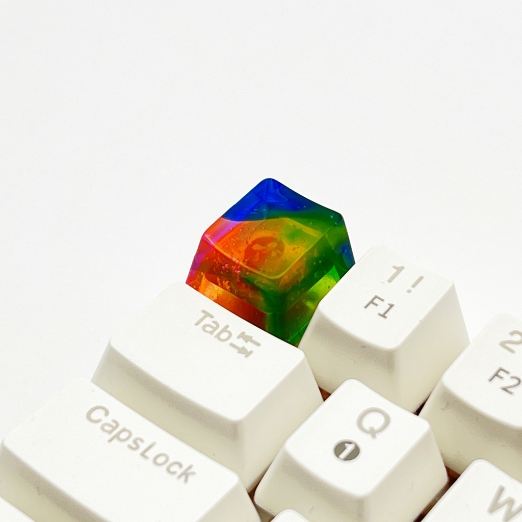 【キーキャップ】虹の雫