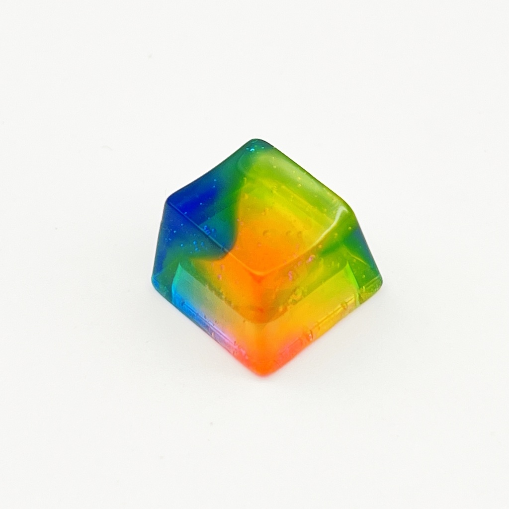 【キーキャップ】虹の雫