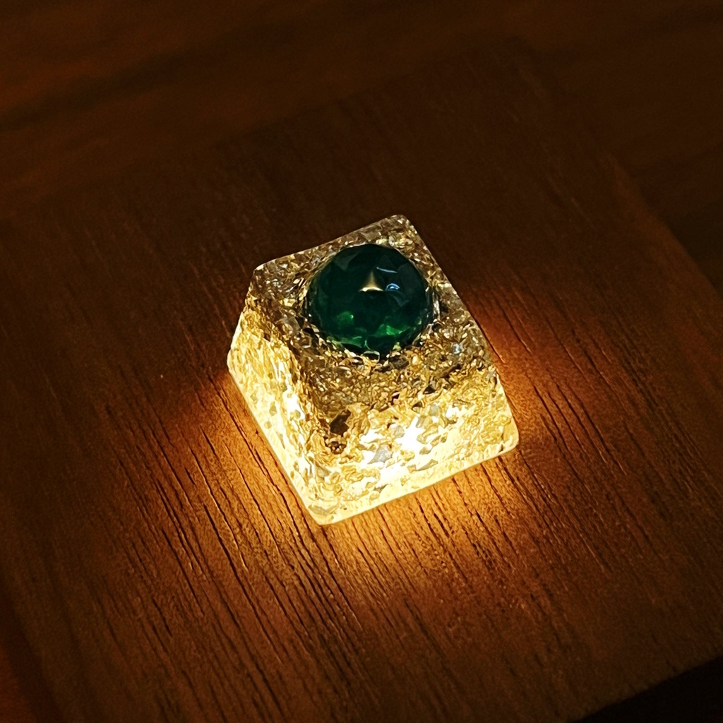【キーキャップ】エメラルド