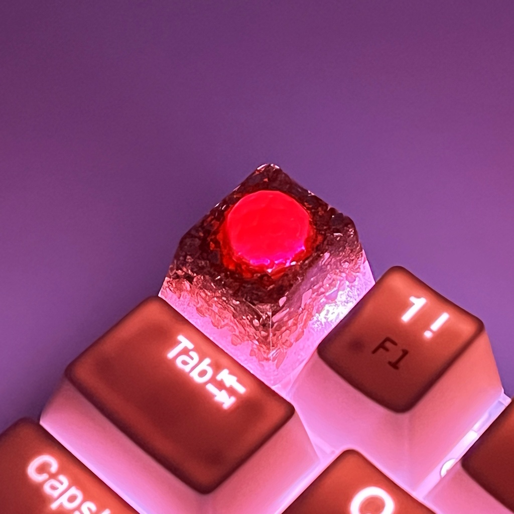 【キーキャップ】ルビー