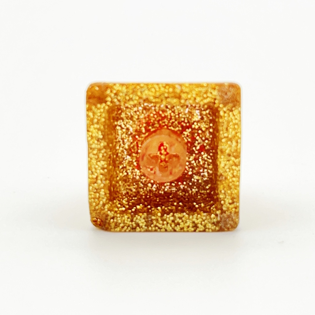 【キーキャップ】黄金と宝石