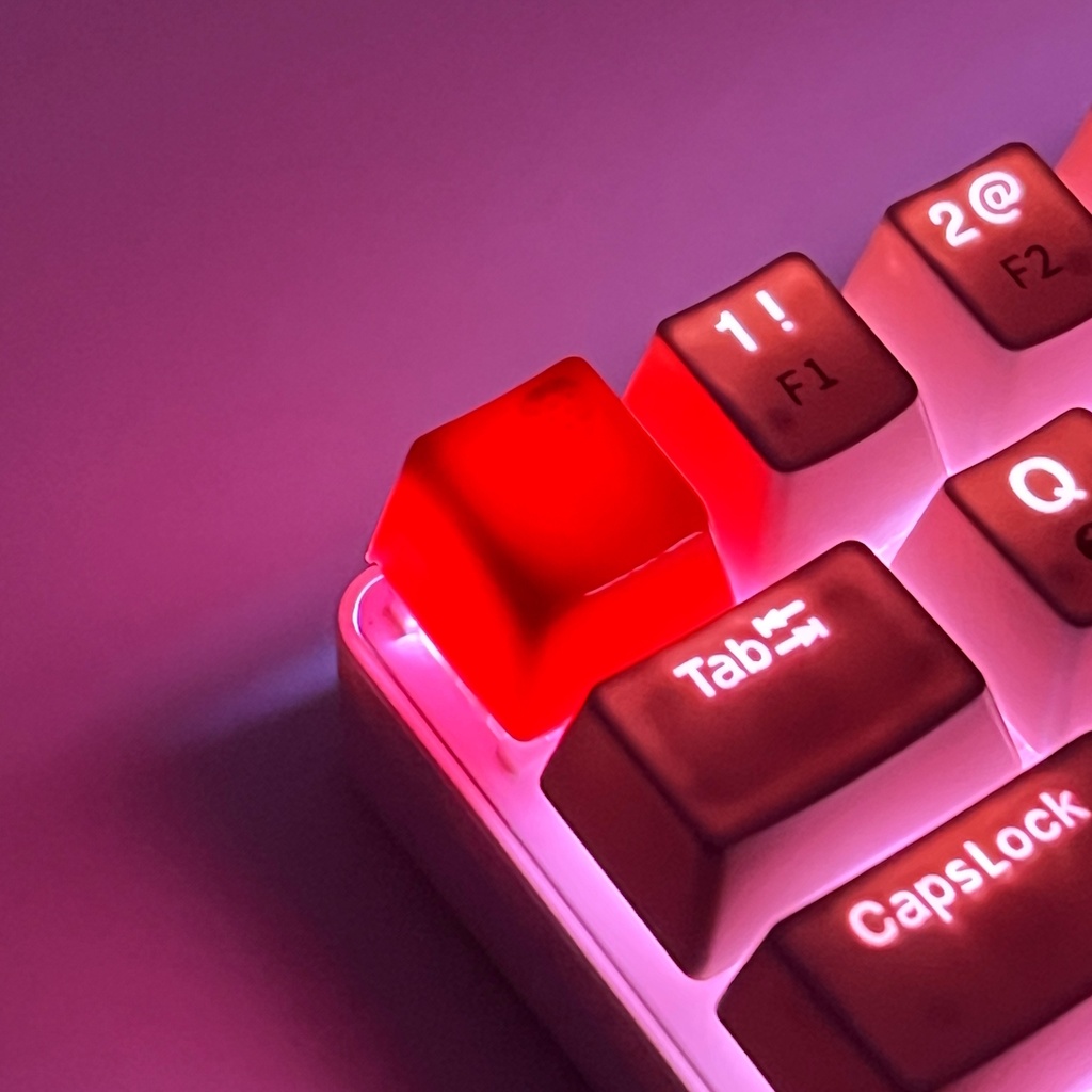 【キーキャップ】いちごムース