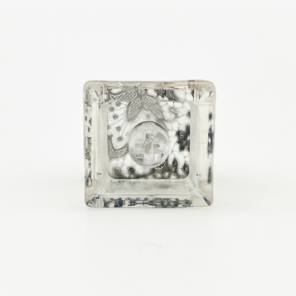 【キーキャップ】葉とゴールド